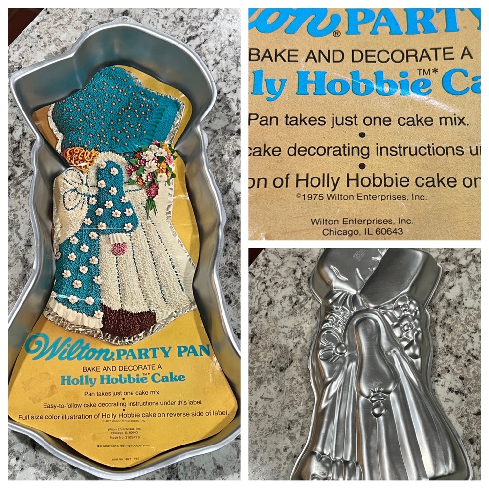 Wilton Holly Hobbie Vintage Cake Pan 1970s‎